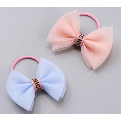 New Little Girls Cute Bow Cartoon Animal Flower Elastic Hair Bands